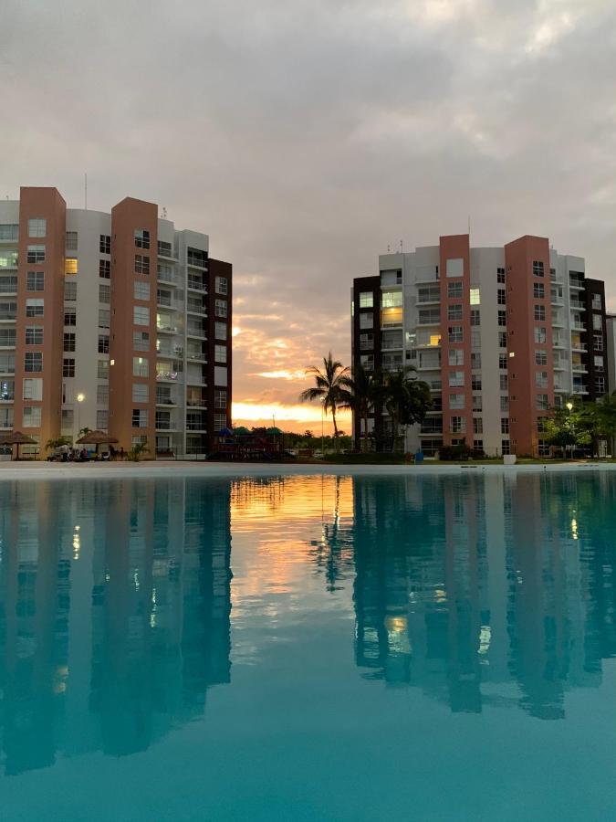 Dreams Cancun Blue Paradise Apartment Bagian luar foto