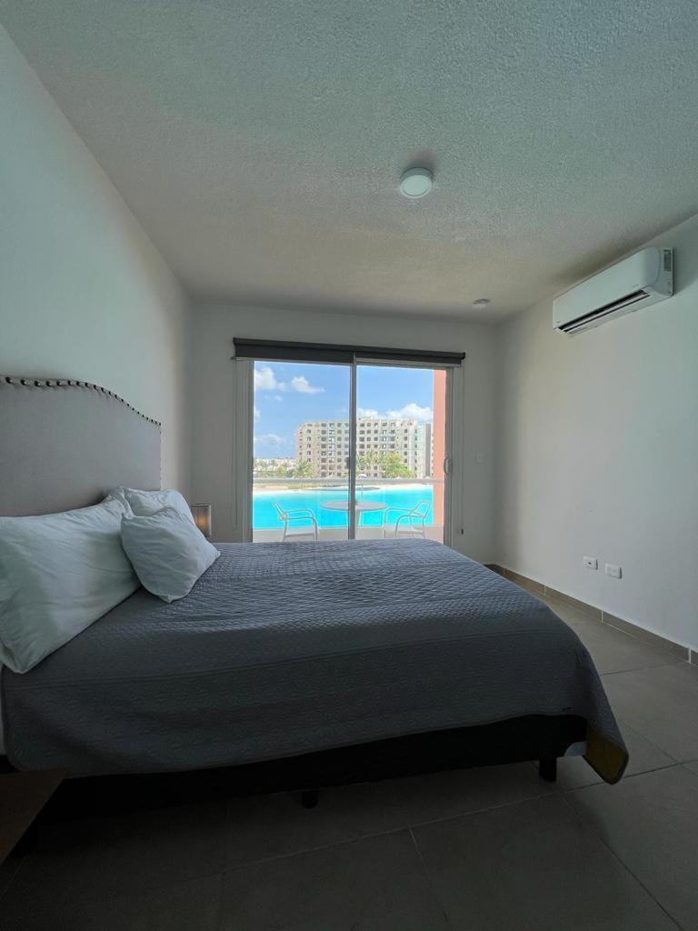 Dreams Cancun Blue Paradise Apartment Bagian luar foto