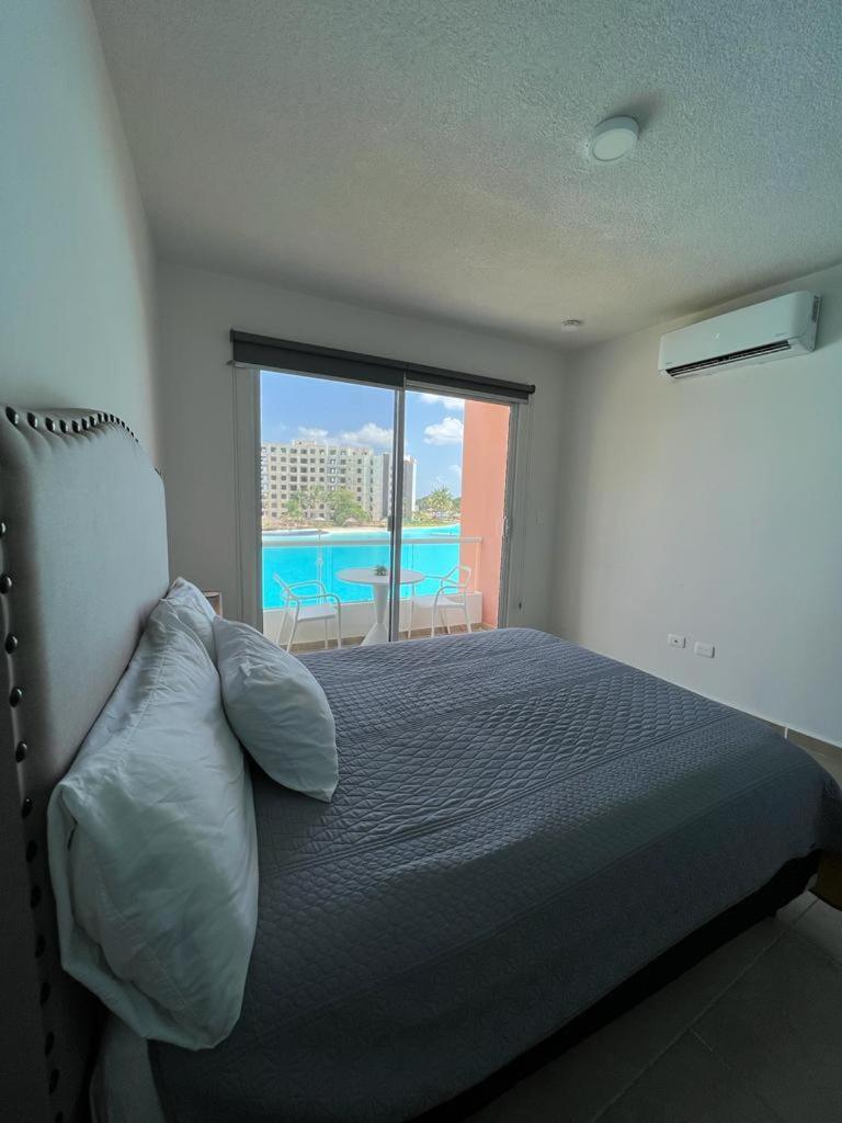 Dreams Cancun Blue Paradise Apartment Bagian luar foto