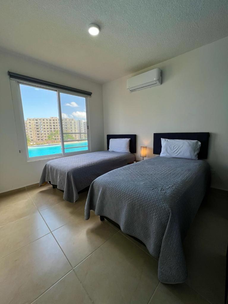 Dreams Cancun Blue Paradise Apartment Bagian luar foto